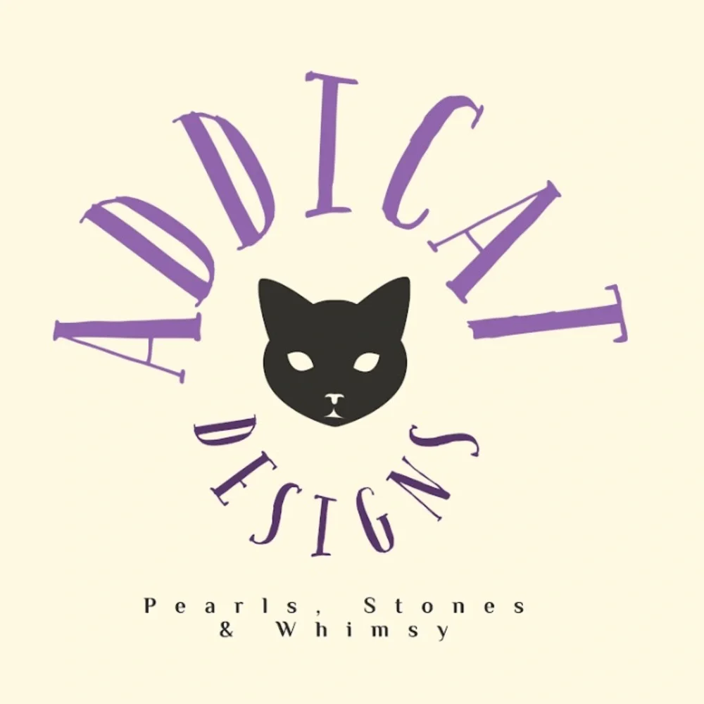 HAND CRAFTED Earrings Hearts Bronze Glass Beads Dangle Drop Long Pierced - Picture 4 of 5